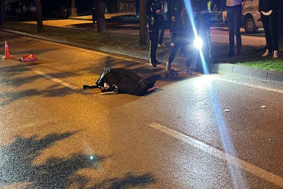 Bursa'da motosikletle refüje çarpıp savrulan sürücü öldü