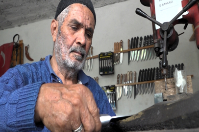 Osmaniye’nin 67 yıllık bıçak ustası