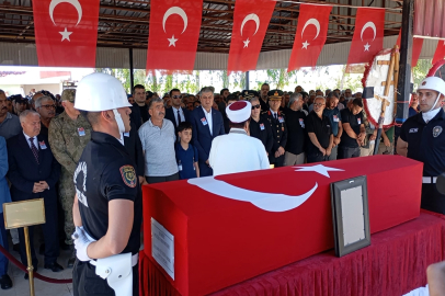 Şehit polis memuru Üyenarık, son yolculuğuna uğurlandı