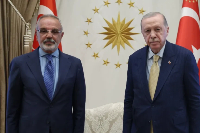 DEM Partili Sırrı Sakık'tan Cumhurbaşkanı Erdoğaz'a ziyaret