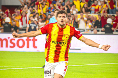 Göztepe'de İbrahim Sabra sevinci