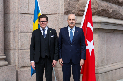 TBMM Başkanı Kurtulmuş, İsveç Parlamentosu Başkanı Norlen ile görüştü