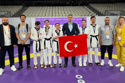 Milli taekwondoculardan 13 madalya