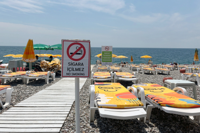 Sahillerde ‘dumansız plaj’ dönemi