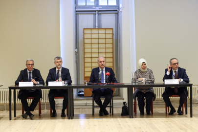 TBMM Başkanı Kurtulmuş, İsveç'te konuştu: Yeni bir küresel mimari oluşturmalıyız