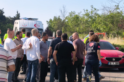 Bursa'da 2 otomobil çarpıştı: 6 yaralı