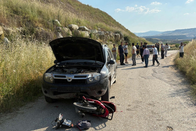 Manisa’da cip ile çarpışan motosiklet sürücüsü ağır yaralandı