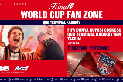 FIFA Dünya Kupası heyecanı QNB Terminal Kadıköy Platform’da yaşanacak