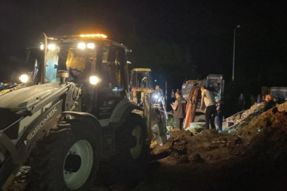Kastamonu'da toprak altında kalan işçi yaşamını yitirdi