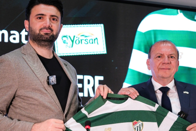 Bursaspor'un forma göğüs sponsoru 70 milyon TL bedelle Yörsan oldu