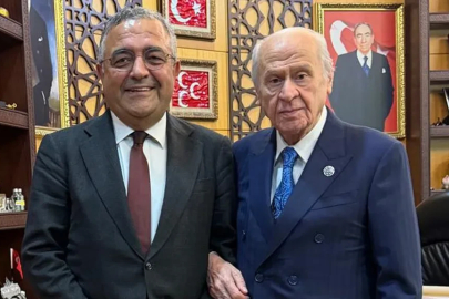 CHP Milletvekili Sezgin Tanrıkulu Devlet Bahçeli'yi ziyaret etti!
