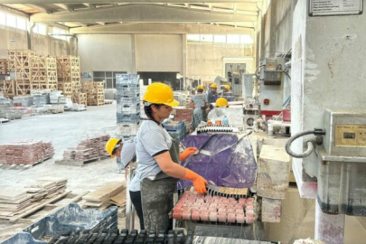 Muğla'da Mermer atıkları, kadınların elinde 2 milyon dolarlık ihracata dönüşüyor