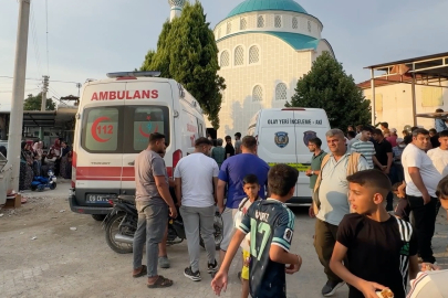 Aydın'da cami inşaatında 2 işçi iskeleden düştü: 1 ölü, 1 yaralı
