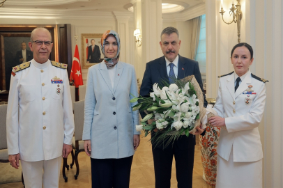 Bakan Çiftçi, Sahil Güvenlik heyetini kabul etti