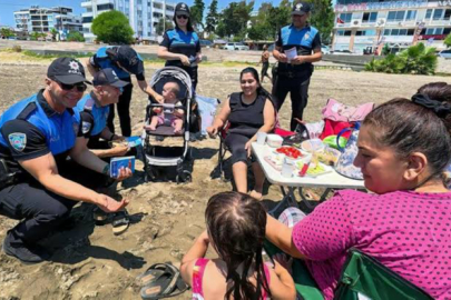 Adana'da Polisten tatilcilere boğulma ve hırsızlık uyarısı