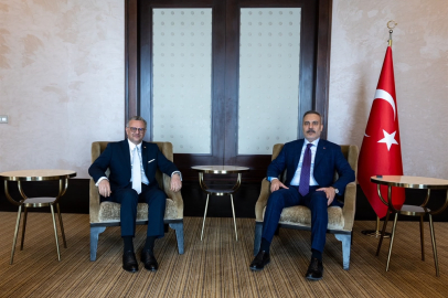 Bakan Fidan, ABD Başkanı’nın Arap ve Afrika İşlerinden Sorumlu Kıdemli Danışmanı Boulos'u kabul etti