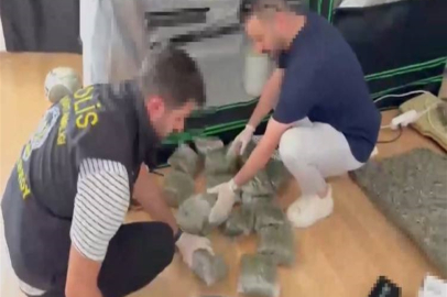 Beylikdüzü'nde sera kurulan evde 4 kilo uyuşturucu ele geçirildi