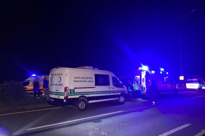 Karadeniz Sahil Yolu’nda zincirleme kaza sonrası yangın; 3 ölü, 4 yaralı