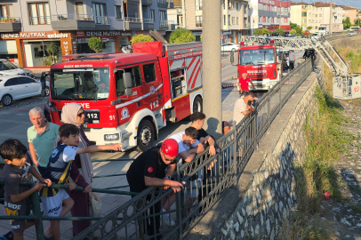 Düzce'de öz çekim yaparken köprüden düşen genç kız yaralandı