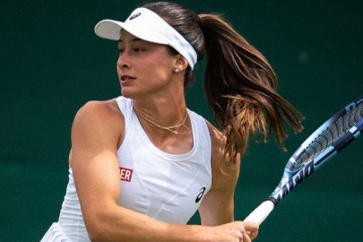 Zeynep Sönmez Wimbledon'da ikinci tura yükseldi