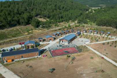 Büyükşehir'in gençlik kampında engeller aşıldı
