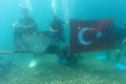 Kabotaj Bayramı deniz altında kutlandı