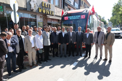 Bursa İnegöl'e metrobüs geliyor