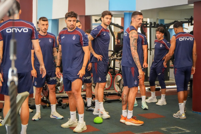 Trabzonspor’da sabah mesaisi