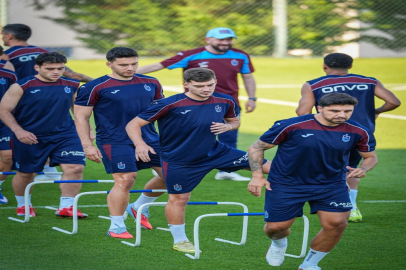 Trabzonspor dayanıklılık çalıştı