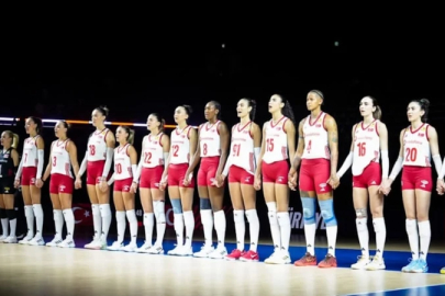 A Milli Kadın Voleybol Takımı, ABD'ye yenildi