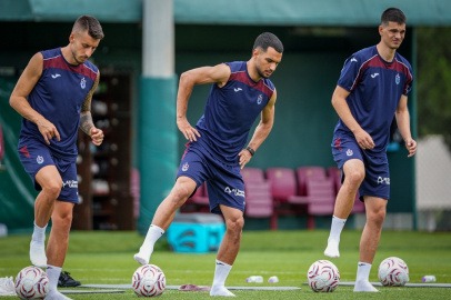 Trabzonspor kuvvet ve denge çalıştı