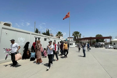 Türkiye'den Suriye'ye dönen Suriyelilerin sayısı 1 buçuk milyonu buldu