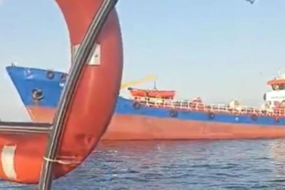 Yalova açıklarında tankerin çarptığı tekne battı