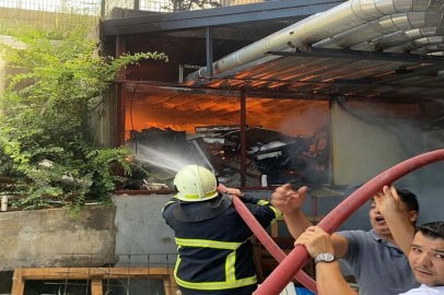 Muğla'da hastanede yangın