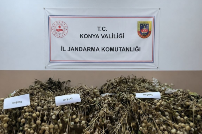 Konya’da jandarmadan uyuşturucu operasyonları: 5 tutuklama