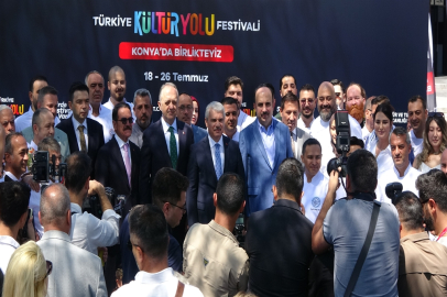 Türkiye Kültür Yolu Festivali'nin 11'inci durağı Konya oldu