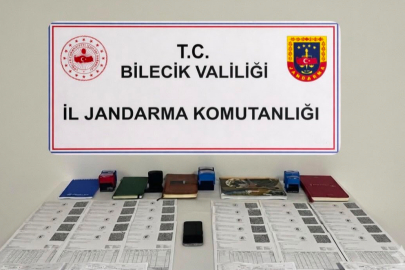 Bilecik’te 14,5 milyon liralık sahte fatura ele geçirildi, 2 kişi yakalandı