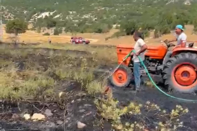 Kütahya'da orman yangını paniğe sebep oldu