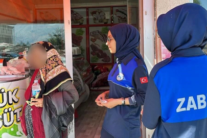 Erzincan'da zabıta ekiplerinden dilencilere operasyon