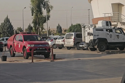 Mardin'de yangın bölgesinden acı haber: İtfaiye aracı meslektaşını ezdi
