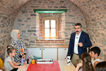YILDIRIM’DA ÇOCUKLAR HEM ÖĞRENİYOR HEM EĞLENİYOR