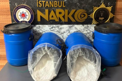 Kağıthane'de 104 kilogram uyuşturucu ele geçirildi