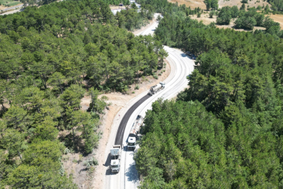 Büyükşehir Keles'te ulaşım kalitesini artırıyor