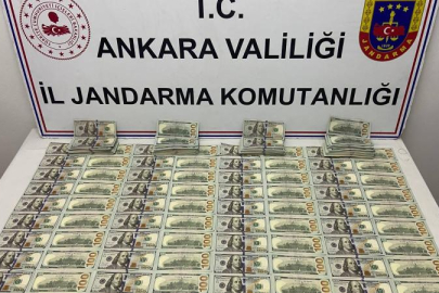 Ankara'da dev sahte para operasyonu: 80 bin dolar ele geçirildi