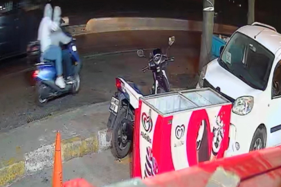 Beyoğlu'nda motosikletli saldırganlar marketi kurşunladı