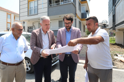 İnegöl Belediyesi’nden yeni mahalleye 64 araçlık otopark