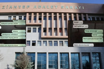 Gaziantep Adliyesi’nde rüşvetle tahliye skandalı! Whatsapp konuşmaları deşifre oldu