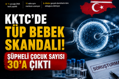 KKTC’de tüp bebek skandalı büyüyor: Şüpheli çocuk sayısı 30’a çıktı