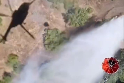 Balıkesir Sındırgı'daki yangına 6 uçak, 6 helikopter ve 45 arazöz ile yoğun müdahale