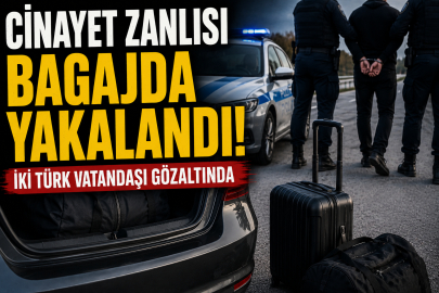 Arnavutluk'ta cinayet zanlısını bagajda gizlemekle suçlanan iki Türk vatandaşı gözaltına alındı